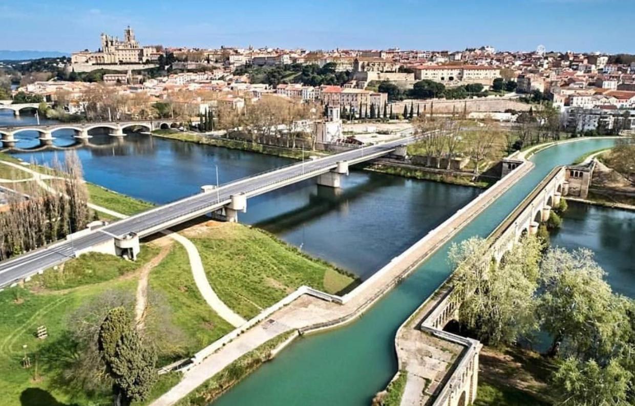 Appartement Les Balences - Jolie Studio Place Jean Jaures Beziers -Wifi Extérieur photo